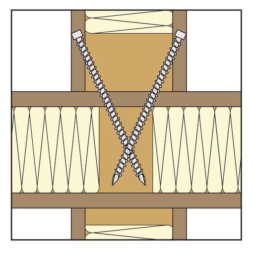 Vite per costruzioni in legno EASYfast+